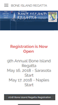 Mobile Screenshot of boneislandregatta.com